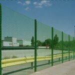 Забор рабица зеленая